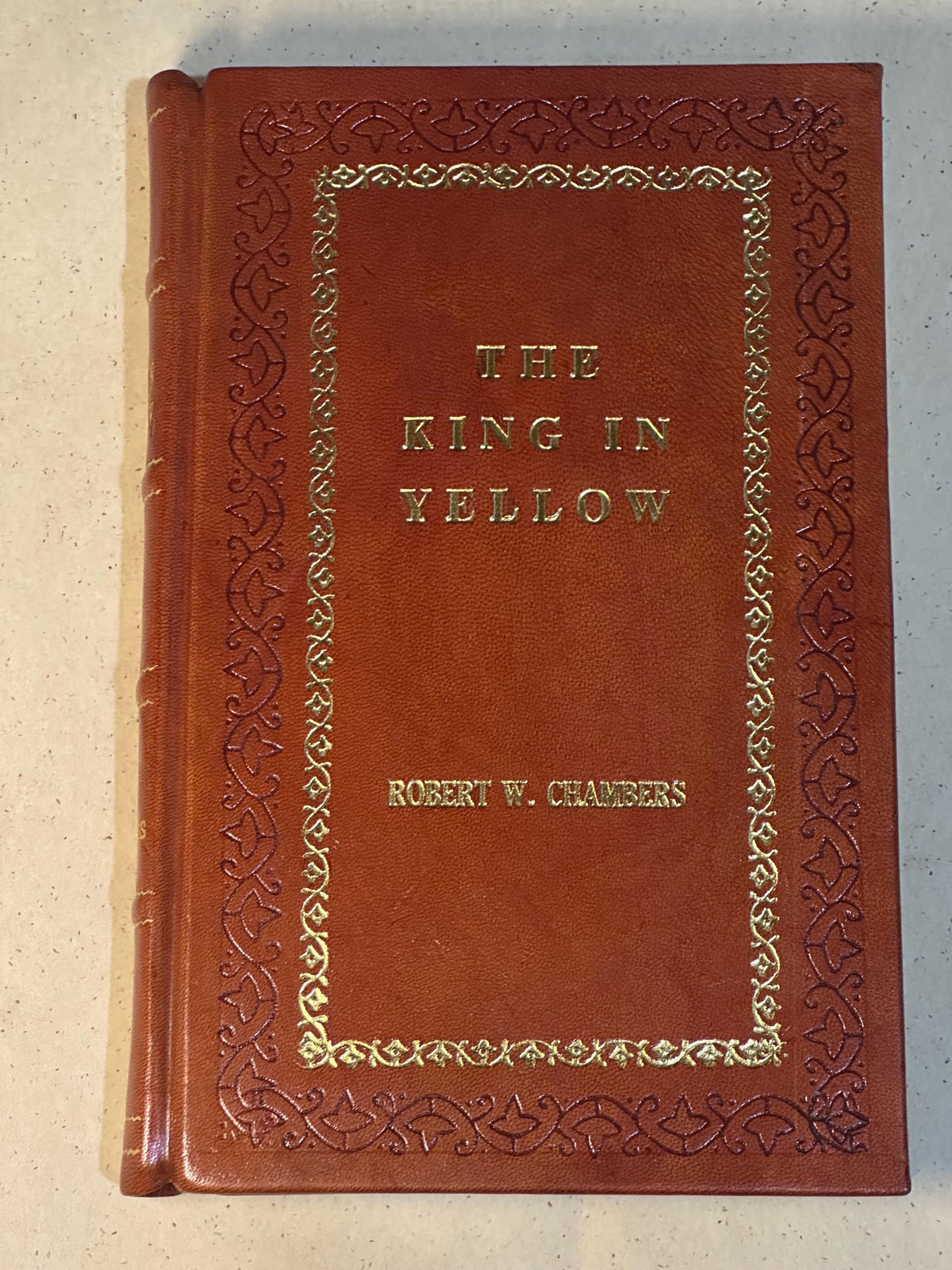The King in Yellow 1895 Robert W. Chambers [Full Leather Bound]