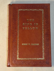 The King in Yellow 1895 Robert W. Chambers [Full Leather Bound]