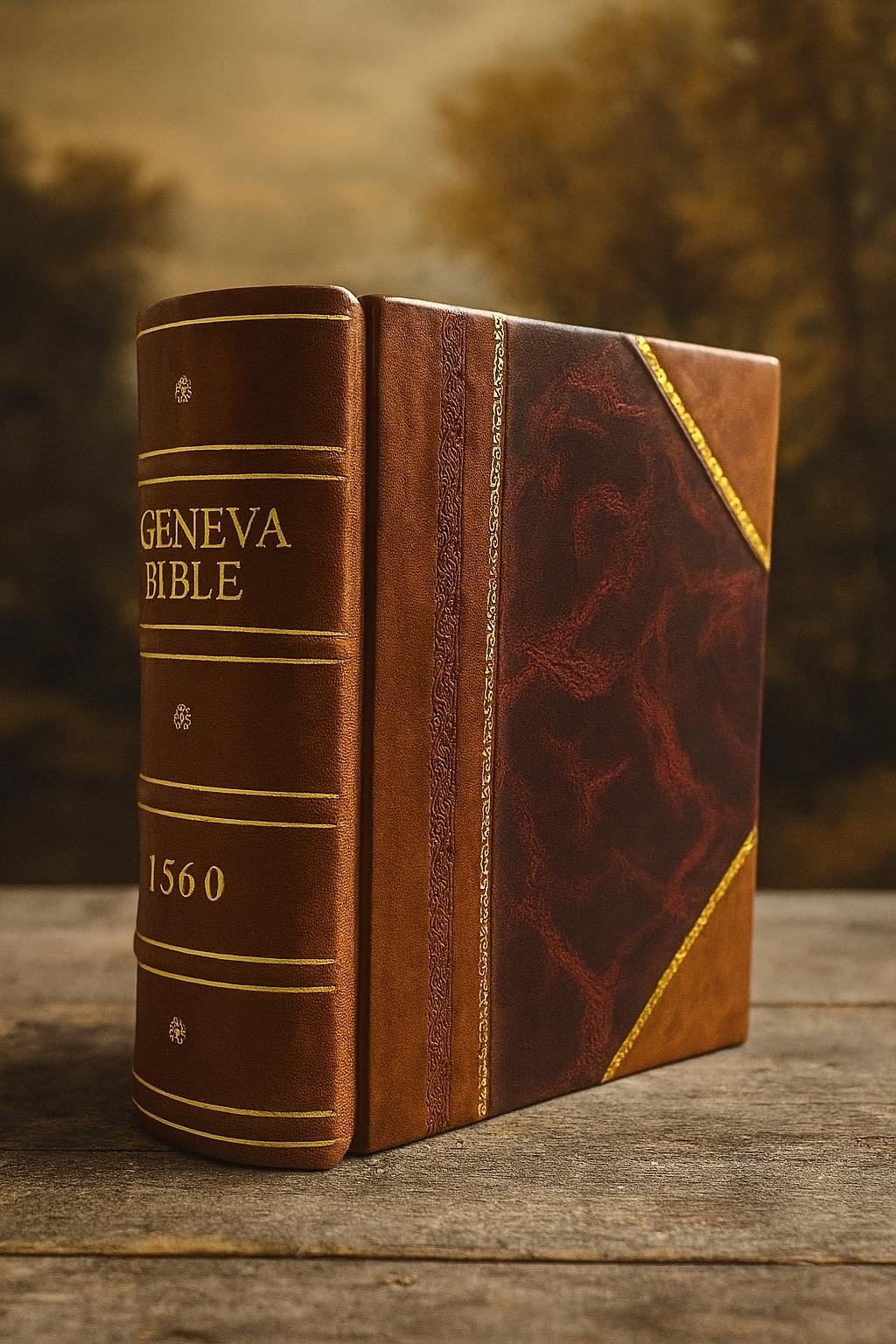 The Geneva Bible 1560 [Leather Bound]