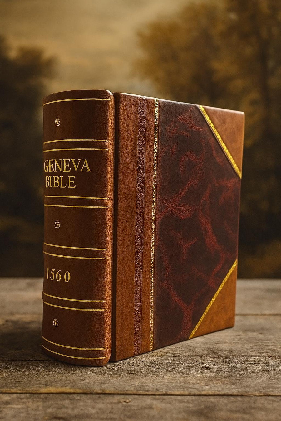 The Geneva Bible 1560 [Leather Bound]