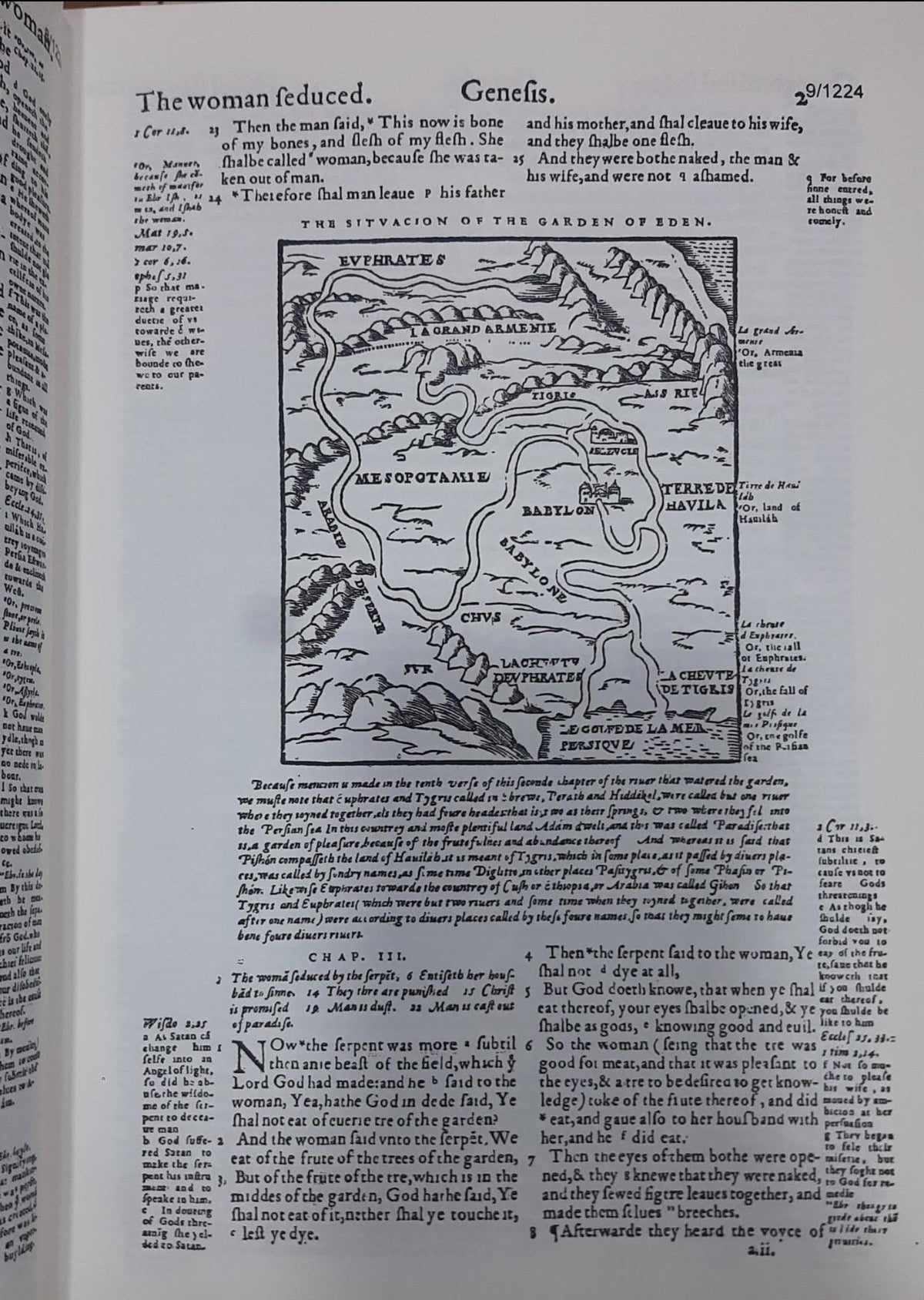 1560 Geneva Bible | Full Leather Bound Premium Edition