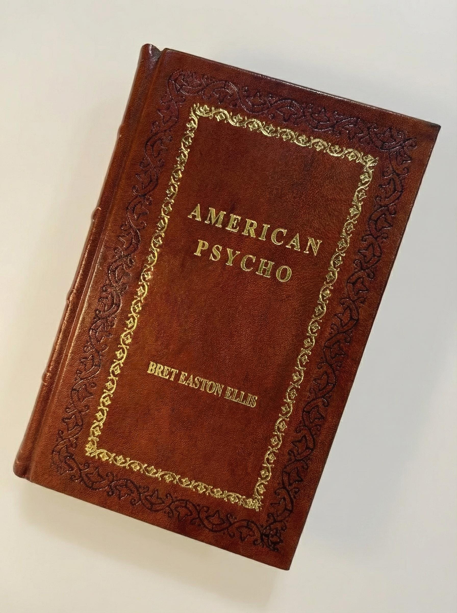 American Psycho  Re-Bound Leather Books |Vintage Classic Gift |