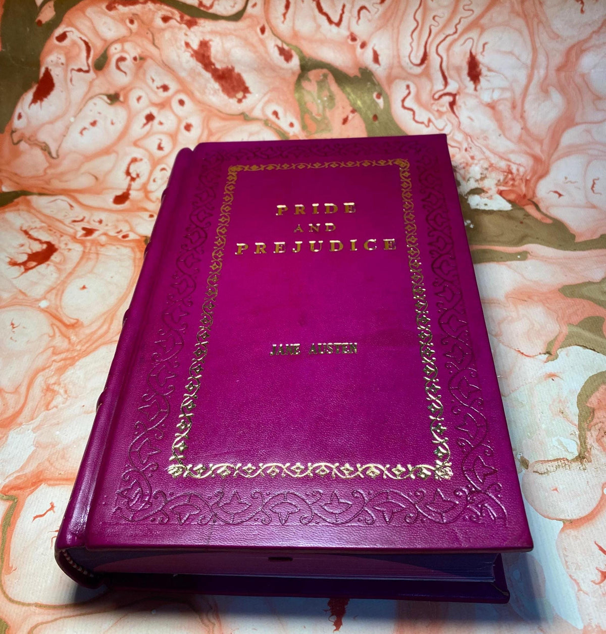 Pride and Prejudice By Jane Austen, Leather-Bound Edition