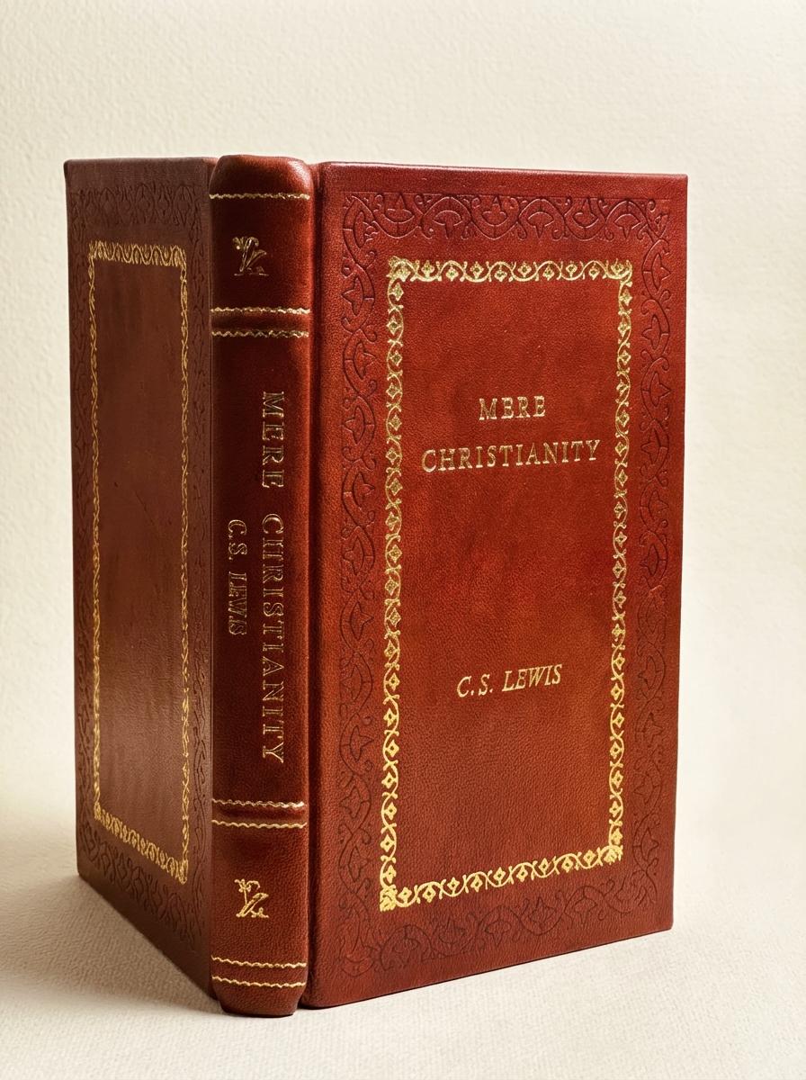 Mere Christianity by C. S. Lewis Leather-Bound Edition