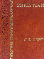 Mere Christianity by C. S. Lewis Leather-Bound Edition