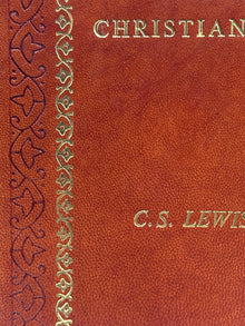 Mere Christianity by C. S. Lewis Leather-Bound Edition