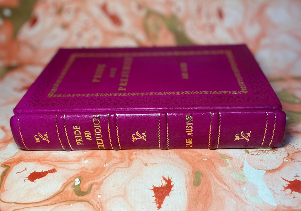 Pride and Prejudice By Jane Austen, Leather-Bound Edition