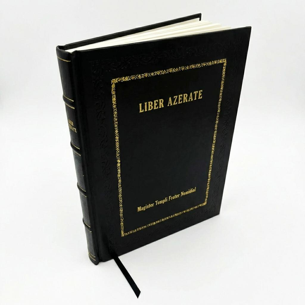 Liber Azerate by Magister Templi Frater Nemidial (English) LeatherBound Edition