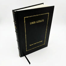 Liber Azerate by Magister Templi Frater Nemidial (English) LeatherBound Edition