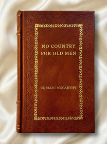 No Country for Old Men Leather Bound Book  Cormac McCarthy