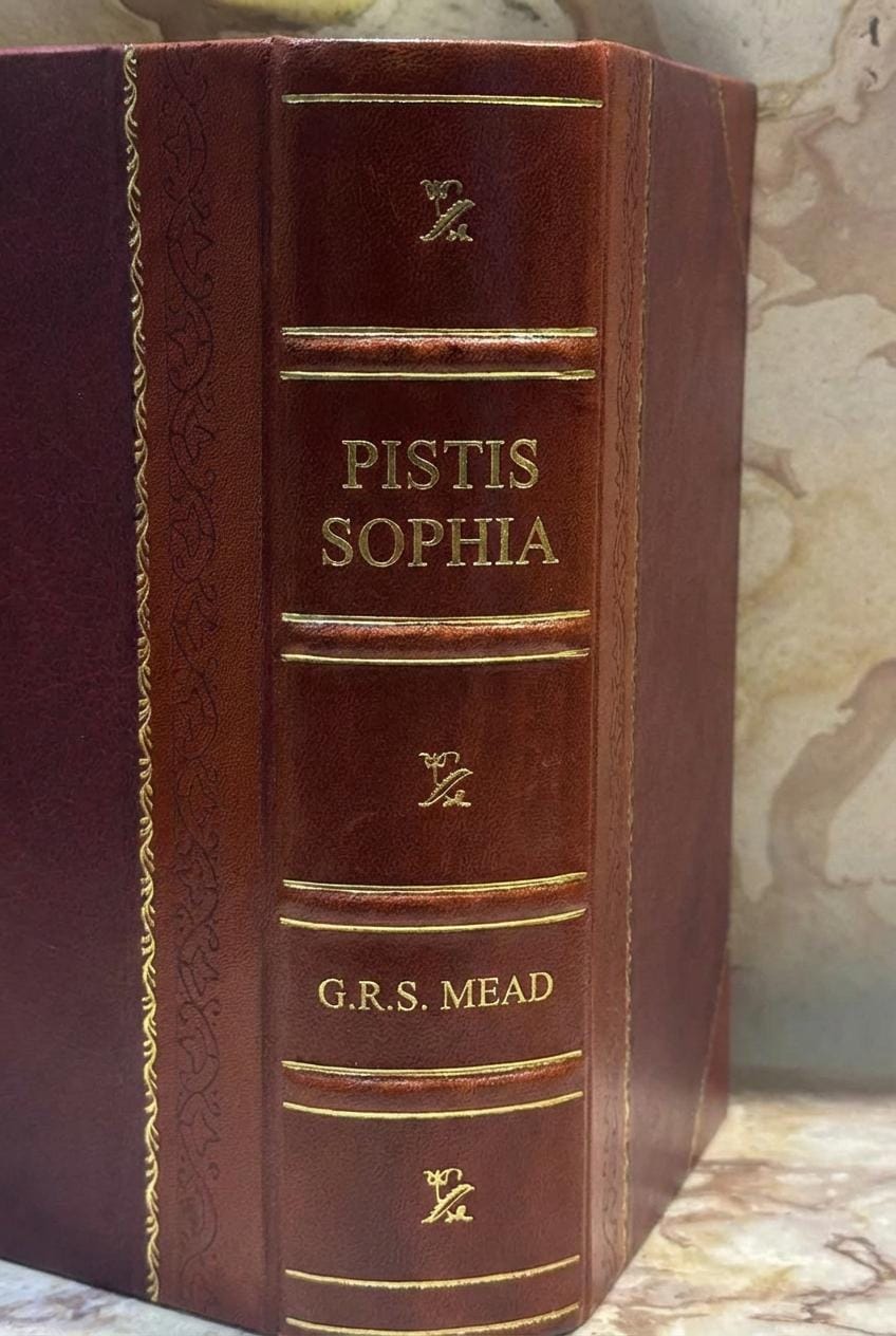Pistis Sophia by G. R. S. Mead [Leather Bound]
