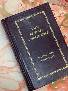 The Dead Sea Scrolls Bible The Oldest Known Bible , Leather Bound  with Gold Edges