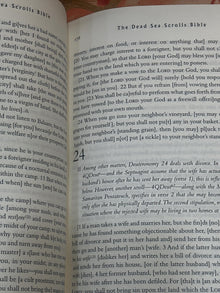 The Dead Sea Scrolls Bible The Oldest Known Bible , Leather Bound  with Gold Edges