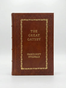 The GreatGatsby Leather Bound Book by F. Scott Fitzgerald