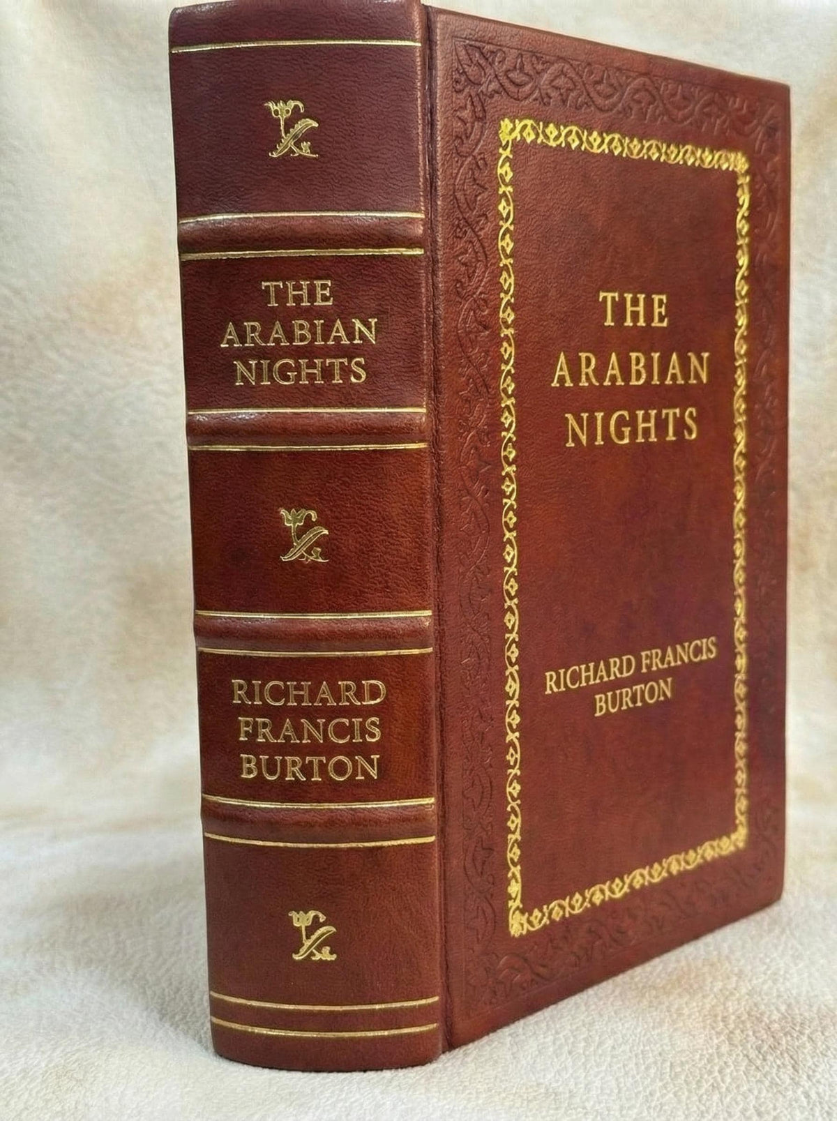 The Arabian Nights By Richard Francis Burton, LeatherBound Classics Book