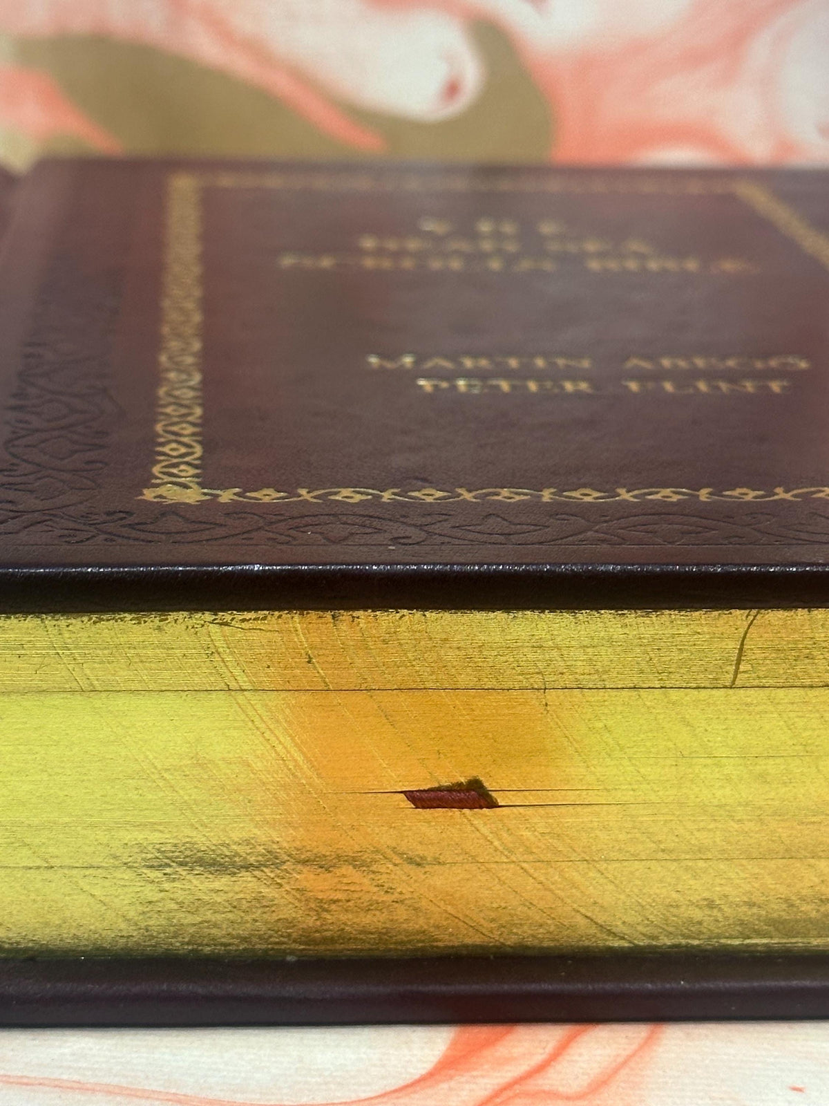 The Dead Sea Scrolls Bible The Oldest Known Bible , Leather Bound  with Gold Edges