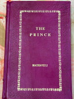 The Prince, Machiavelli with Gold Glided Edges [Leather Bound]