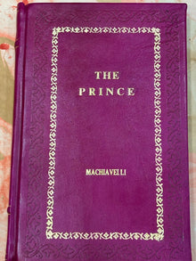 The Prince, Machiavelli with Gold Glided Edges [Leather Bound]