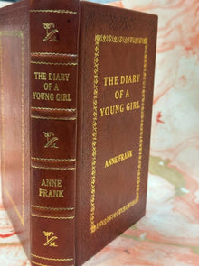 The Diary of a Young Girl, Leather Bound – Anne Frank