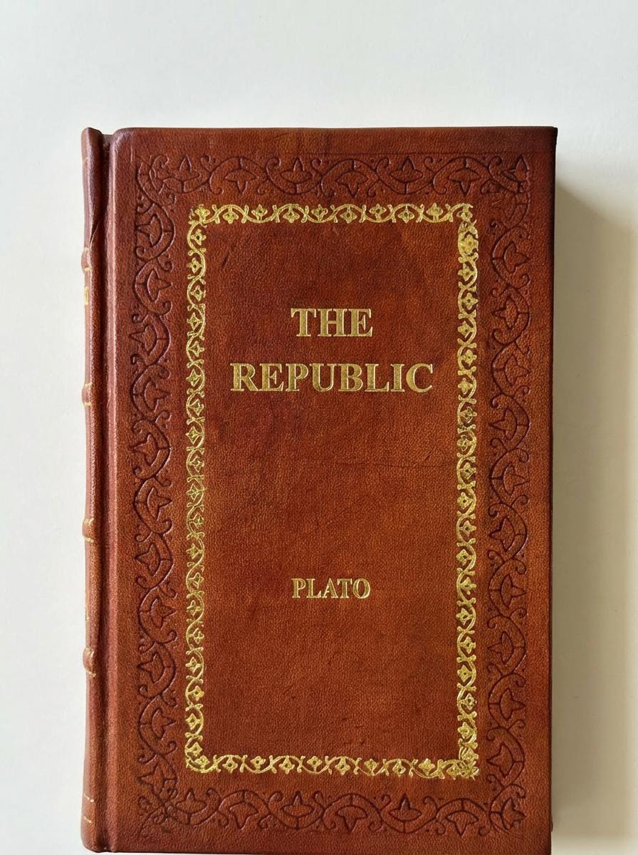 The Republic – Plato Leather Bound