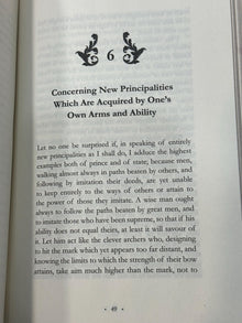 The Prince, Machiavelli with Gold Glided Edges [Leather Bound]