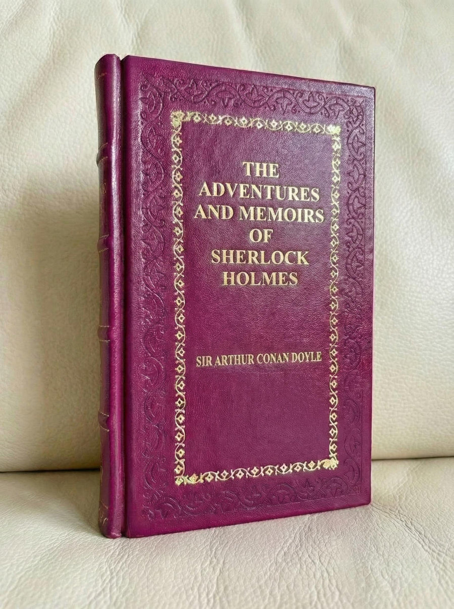 The Adventures & Memoirs of Sherlock Holmes Leather Bound Classics