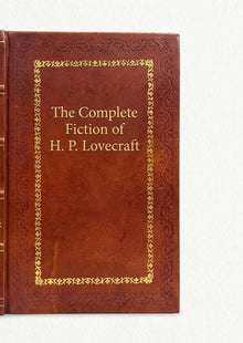 The Complete Fiction Works of H. P. Lovecraft, LeatherBound Classics Book Handmade