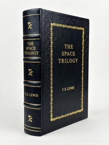 The Space Trilogy Leather Bound Book C.S. Lewis Sci-Fi Classic, LeatherBound Classics Book Handmade