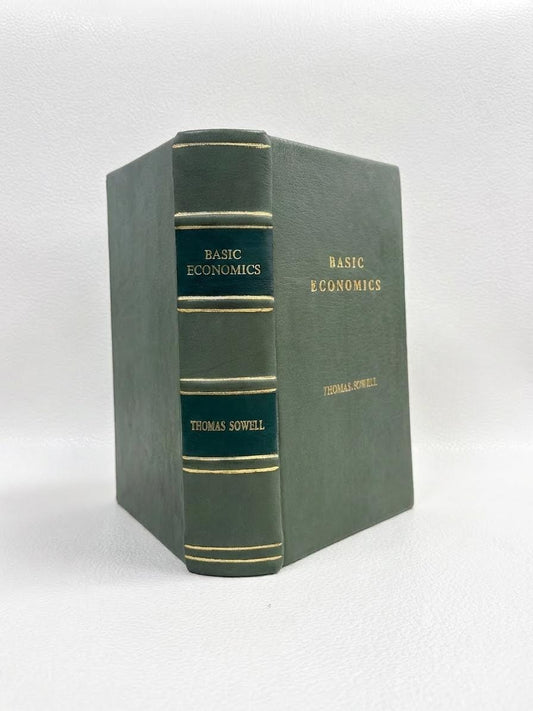 Basic Economics Leather Bound – Thomas Sowell Classic