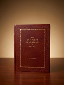 Chronicles of Narnia 7 in 1 Full Color Illustrated Book C.S LEWIS Leather-bound