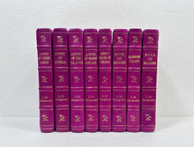 Anne of Green Gables 8 Book Leather Bound Set  L.M. Montgomery Complete Collection