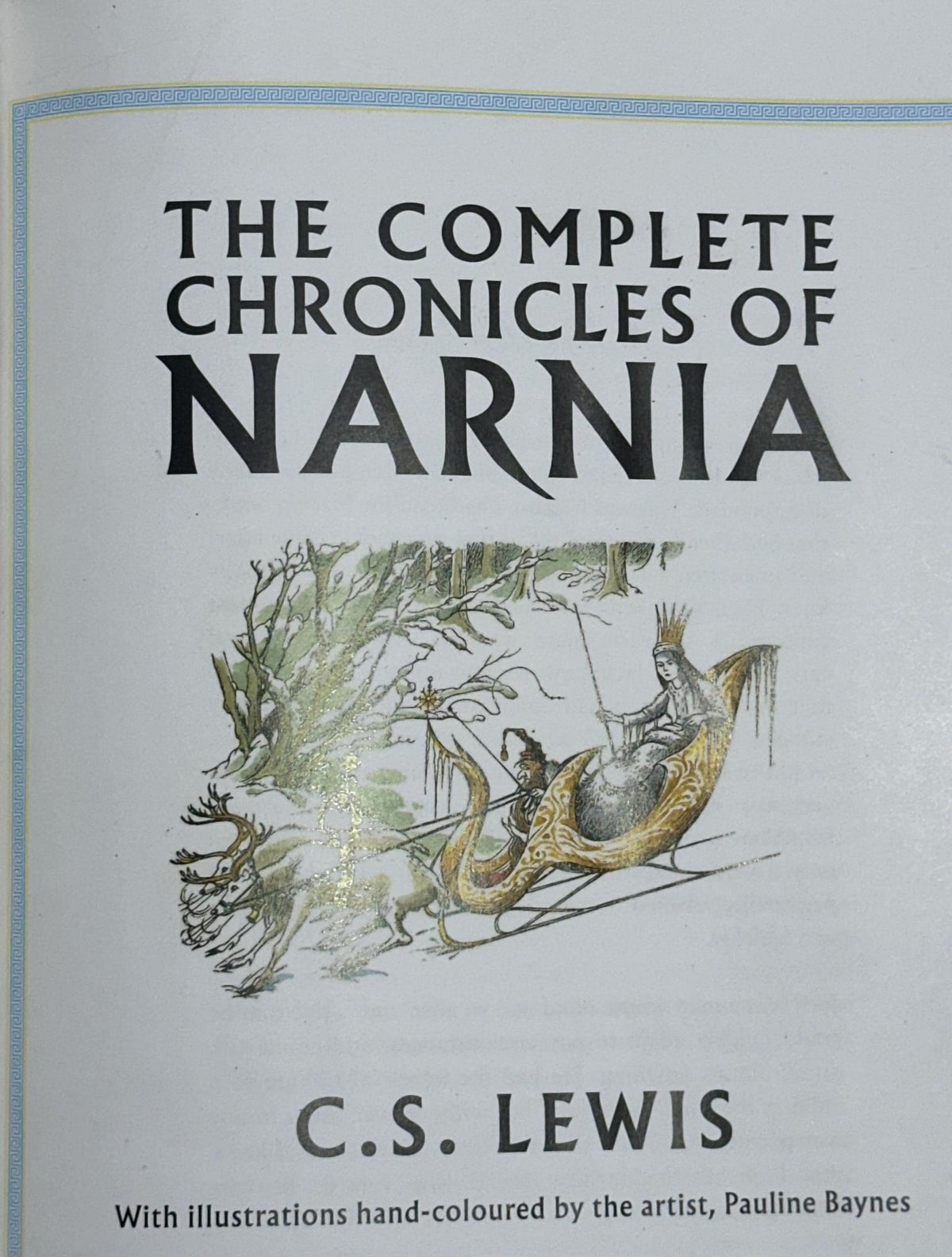 Chronicles of Narnia 7 in 1 Full Color Illustrated Book C.S LEWIS Leather-bound