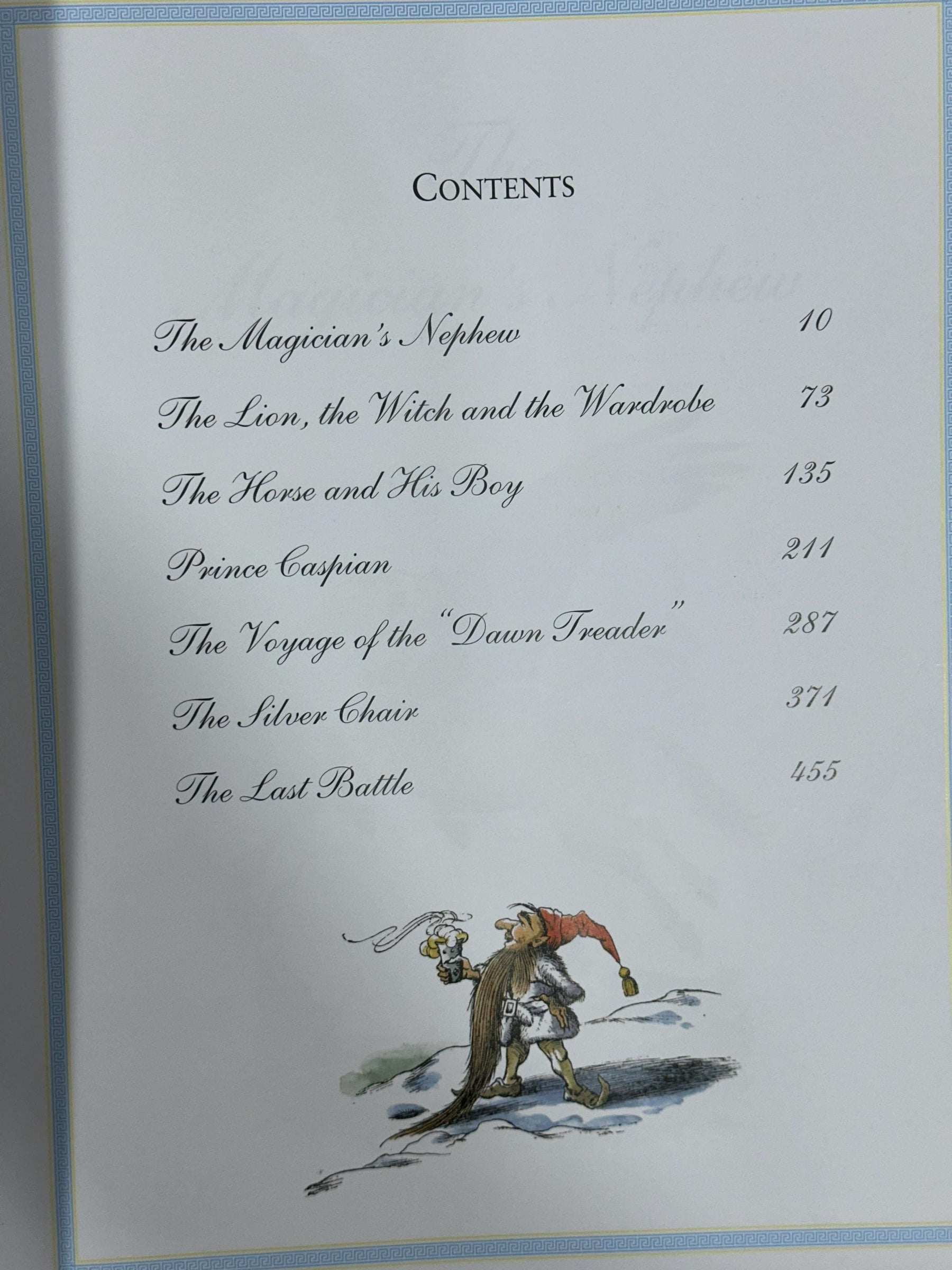Chronicles of Narnia 7 in 1 Full Color Illustrated Book C.S LEWIS Leather-bound