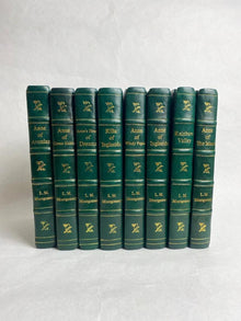 Anne of Green Gables 8 Book Leather Bound Set  L.M. Montgomery