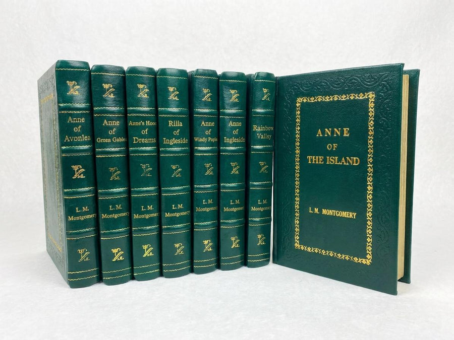 Anne of Green Gables 8 Book Leather Bound Set  L.M. Montgomery