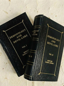Demonology and Devil-Lore 2 Volume Set Leather Bound|Moncure Daniel Conway|