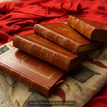 Lord of the Rings and The Hobbit JRR Tolkien Series Leather Bound Edition