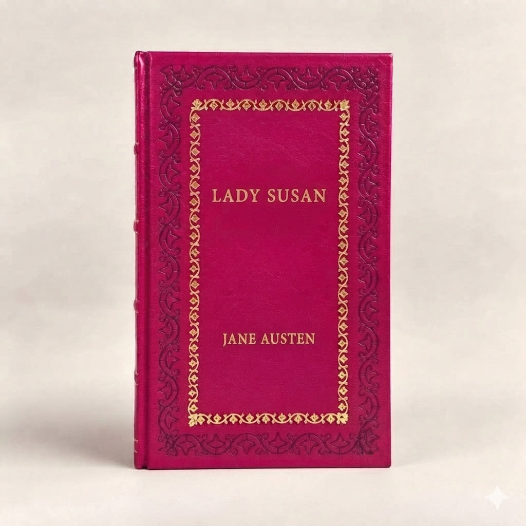 Lady Susan by Jane Austen leather-bound edition with gold-tone foil spine