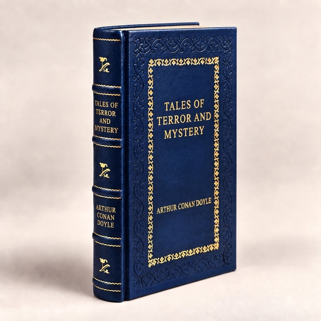 Tales of Terror and Mystery by Arthur Conan Doyle leather-bound edition with gold-tone foil spine