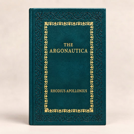 The Argonautica by Apollonius of Rhodes leather-bound edition with gold-tone foil spine