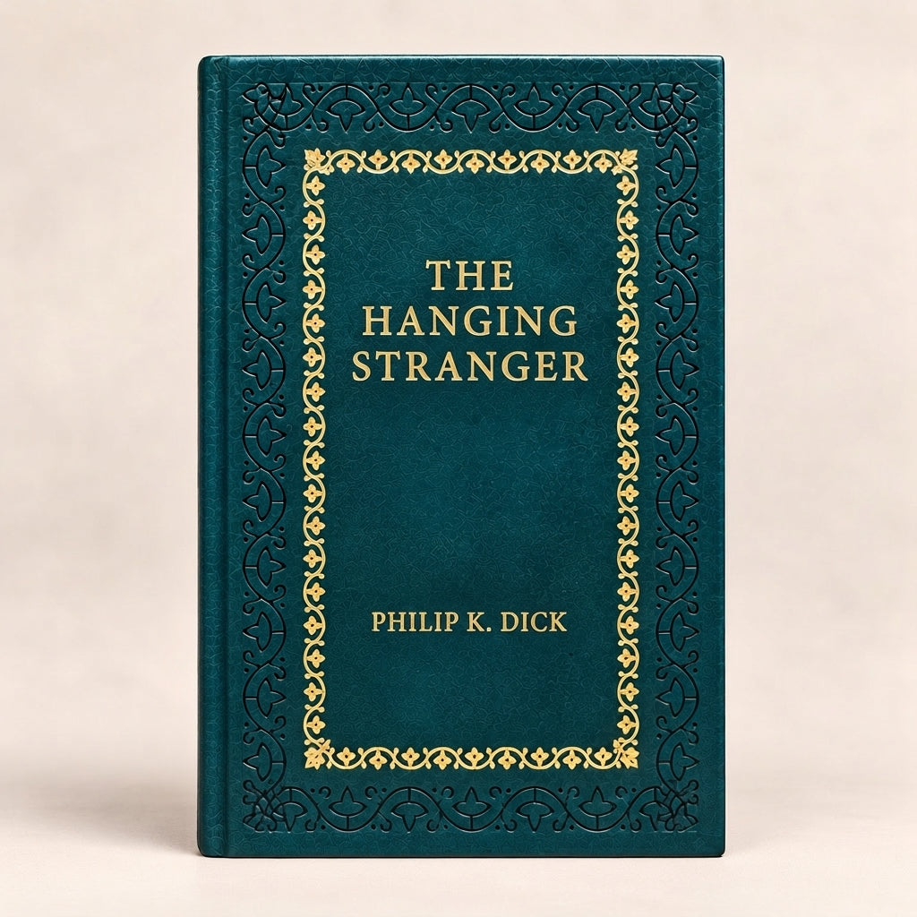 The Hanging Stranger by Philip K. Dick leather-bound edition with gold-tone foil spine