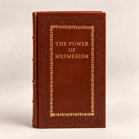 The Power of Mesmerism leather-bound edition with gold-tone foil spine